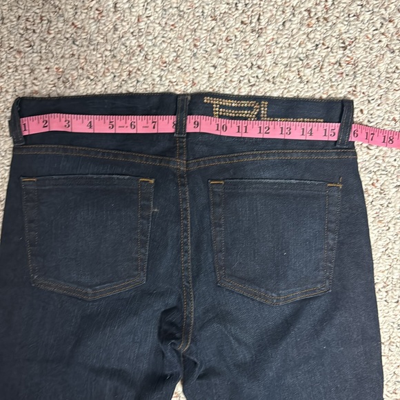 RALPH LAUREN Black Label Peacock Feather Blue Jeans Size 29 NWOT - Picture 5 of 10